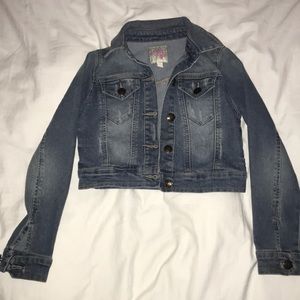 Girls size medium jean jacket